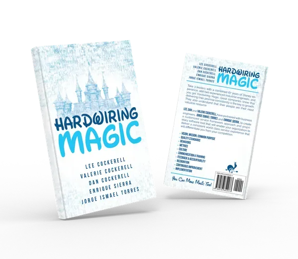 Hardwiring Magic, Front and back duo view, book cover designed by 5MEDIADESIGN