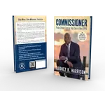 The Commissioner Back and front 3D mockup thumbnail