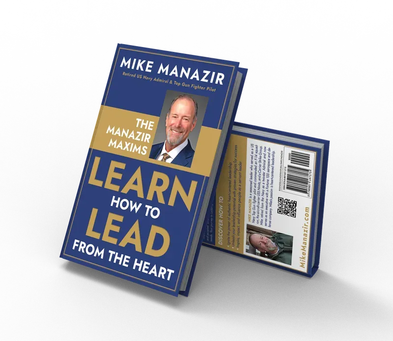 The Manazir Maxims: Learn How to Lead from the Heart, Front and back 3D mockup, book cover designed by 5MEDIADESIGN