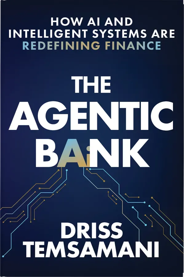 The Agentic Bank by Driss Temsamani — book cover design by 5mediadesign