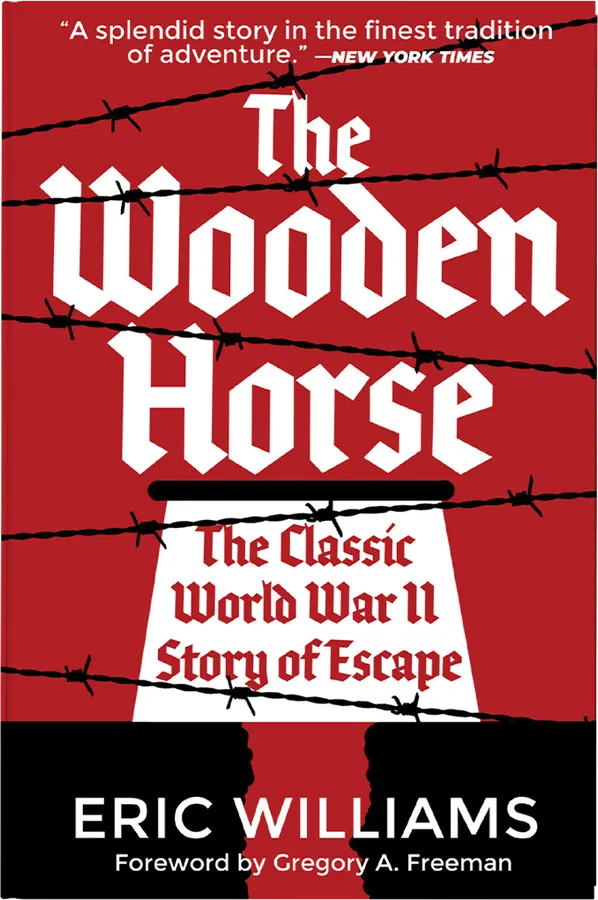 The Wooden Horse by Eric Williams — book cover design by 5mediadesign